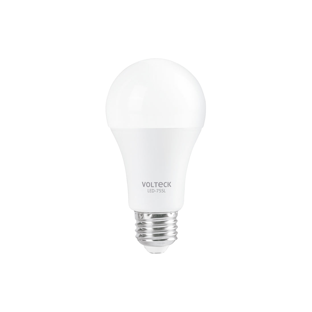 LED-75SL Foco LED 10W (75W) A19, sensor de luz, 6500K, VOLTECK