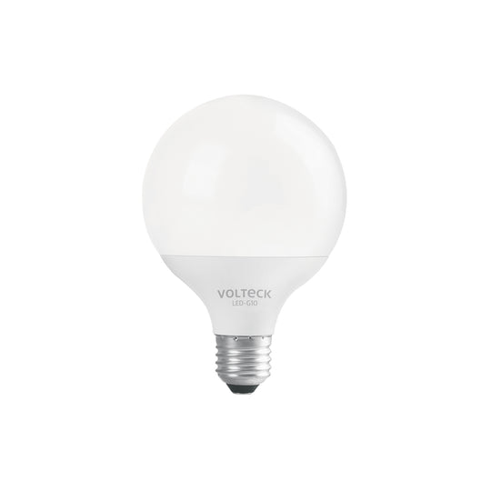 LED-G10 Foco LED 8 W, tipo globo G95,6500K blanca fría, E26, VOLTECK