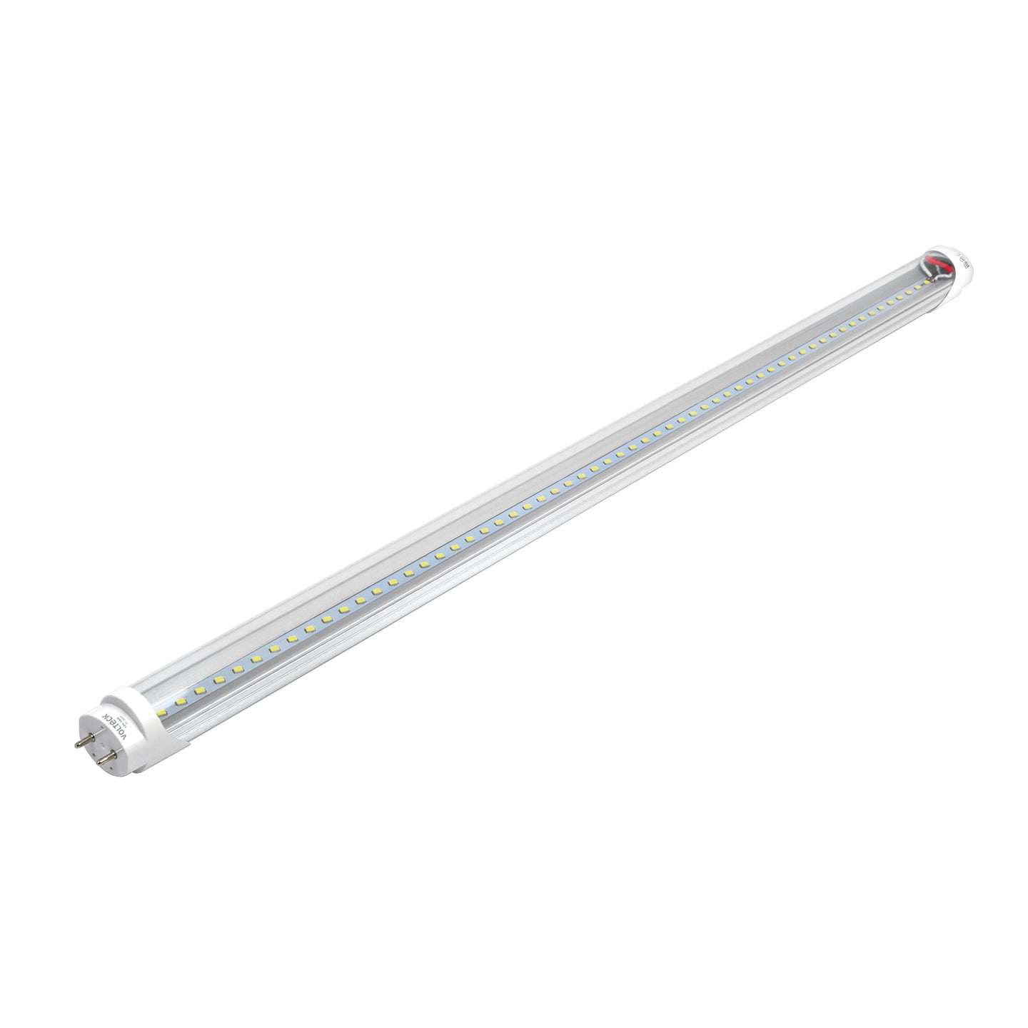 LED-T809 Tubo LED T8 9W G13, 6500K blanca fría, transparente, VOLTECK