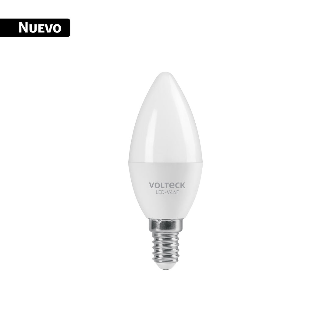 Bombilla LED Vela Volteck LED-V44F E14 6500K 350lm | Luz Fría