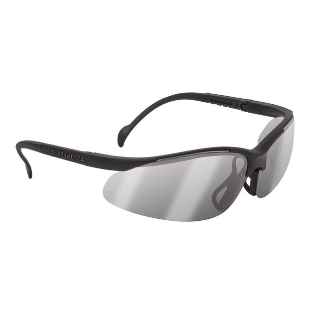 LEDE-EP Lentes de seguridad espejo plata, Truper Vision