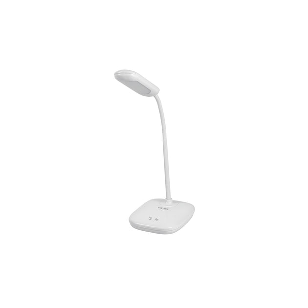 LES-100L Lámpara de LED 5W cuello flexible para escritorio, Volteck