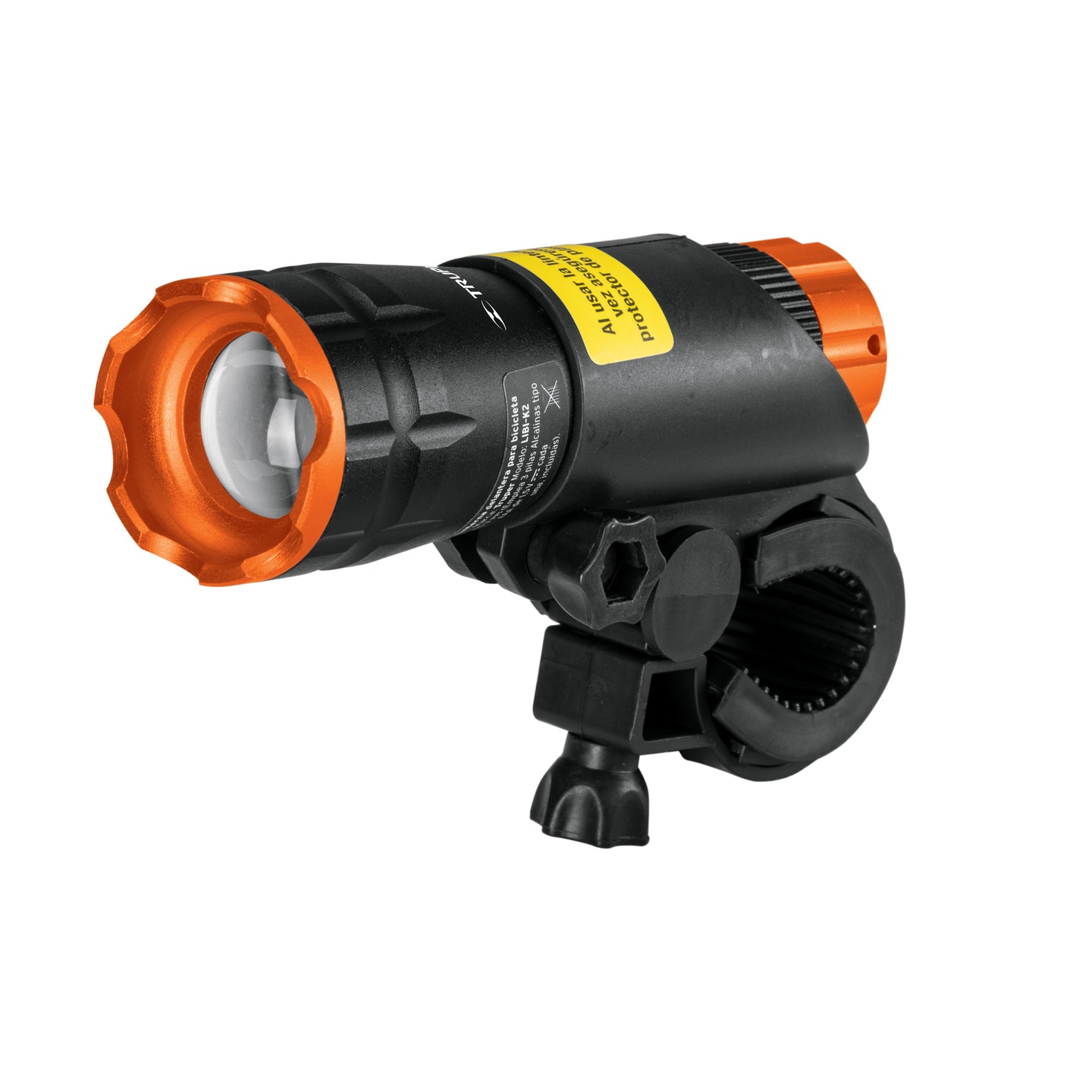 LIBI-100D Linterna delantera para bicicleta, 140 lm, recargable