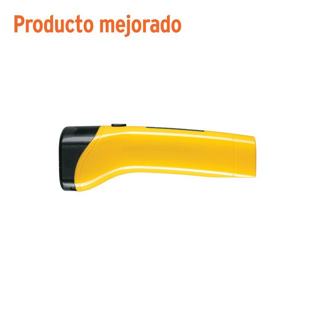LILE-5P Linterna plástica de LED, 70 lm, recargable, PRETUL