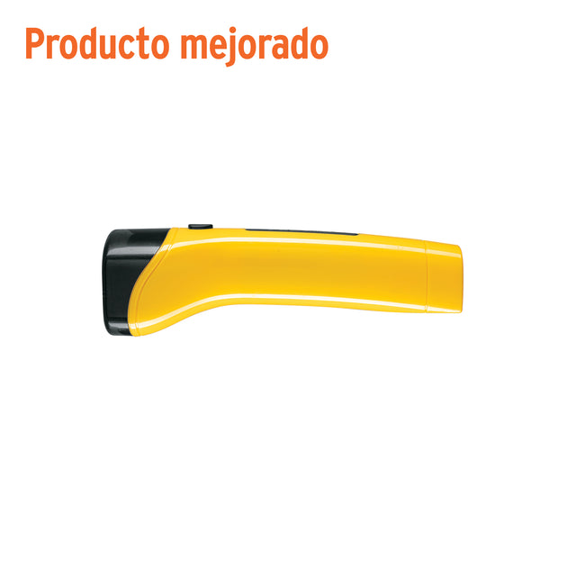LILE-7P Linterna plástica de LED, 80 lm, recargable, PRETUL