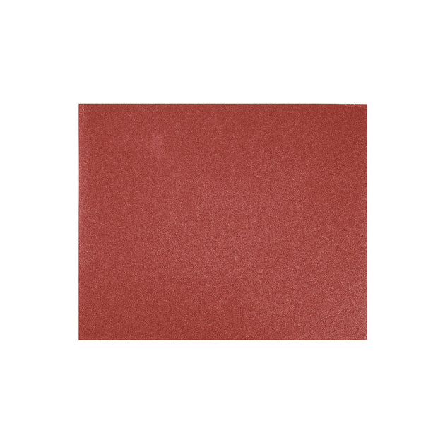 LIMER-120 Lija de esmeril roja grano 120 de óxido de aluminio, Truper