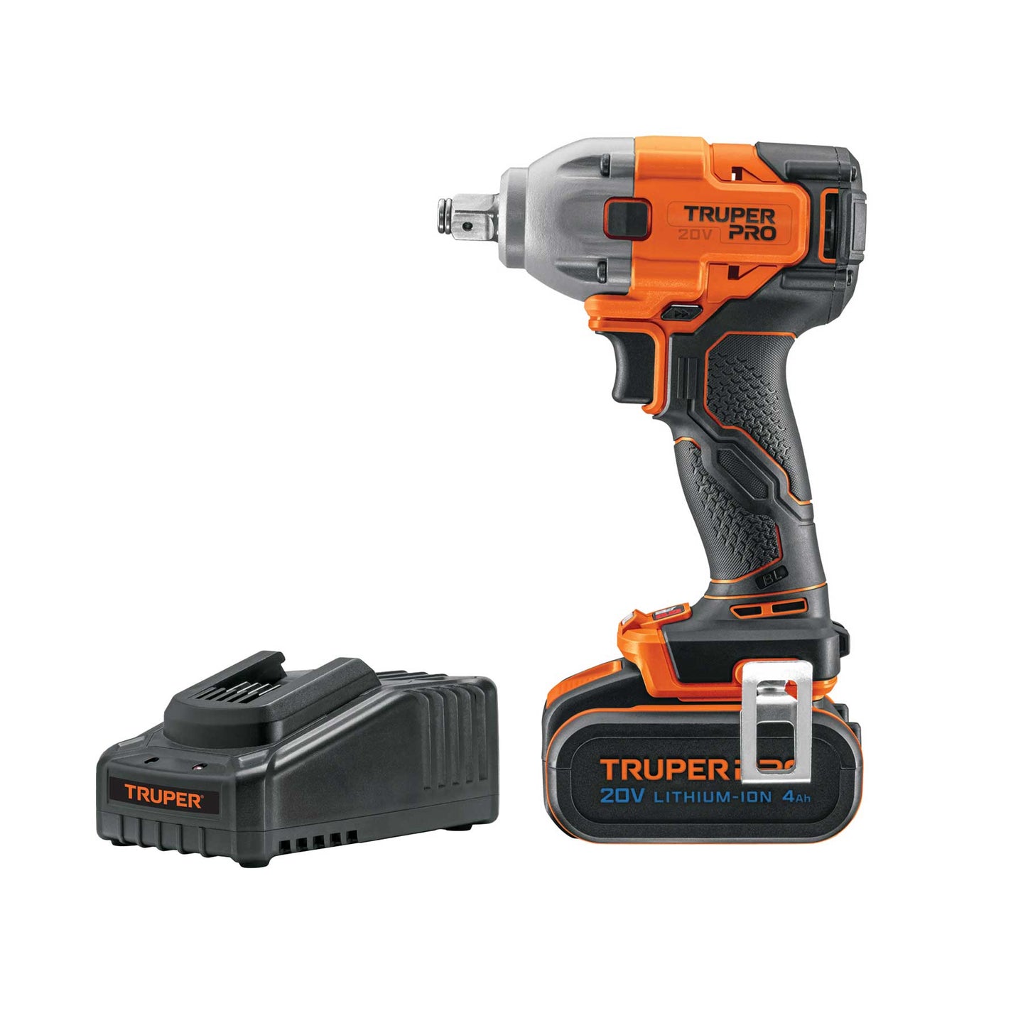 LIMI-20A2 Llave de impacto 1/2", 20V, 184 lb/ft, 1 batería 4Ah, PRO