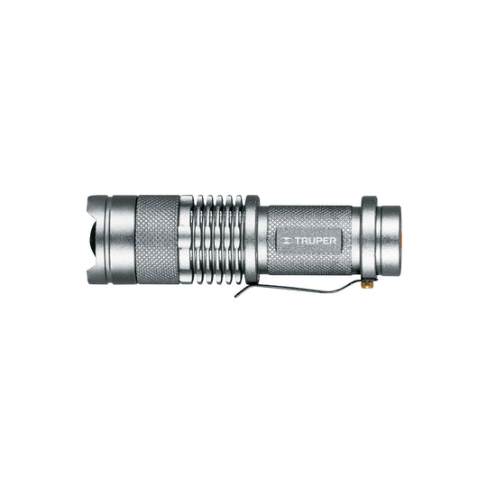 LINA-1AA Linterna de aluminio 1 LED de 40 lm con 1 pila AA, Truper