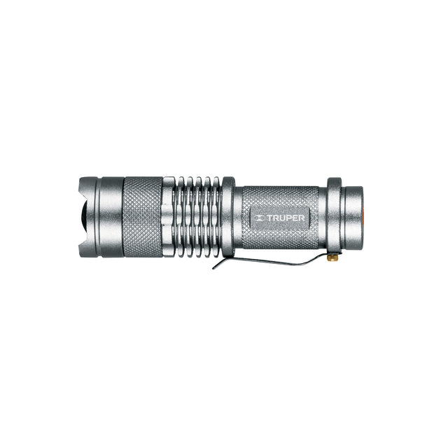 LINA-1AA Linterna de aluminio 1 LED de 40 lm con 1 pila AA, Truper
