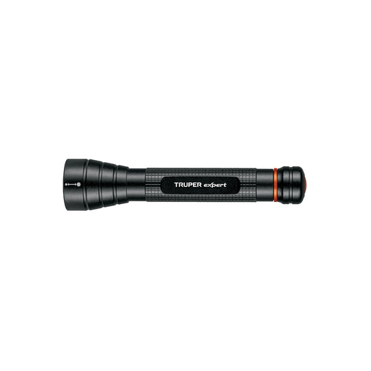 LINA-2AAN Linterna de aluminio LED Cree 235 lm con 2 pilas AA, Truper