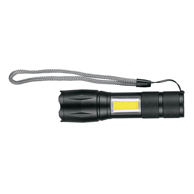 LINAR-260 Linterna de 1 LED 270 lm con luz de emergencia, recargable