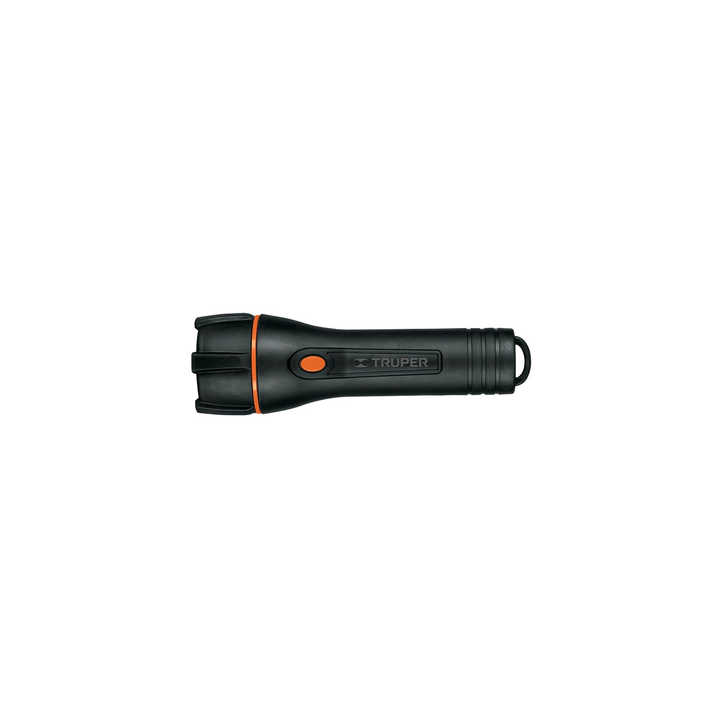 LIPLA-180 Linterna plástica 1 LED 180 lm con 2 pilas D, Truper