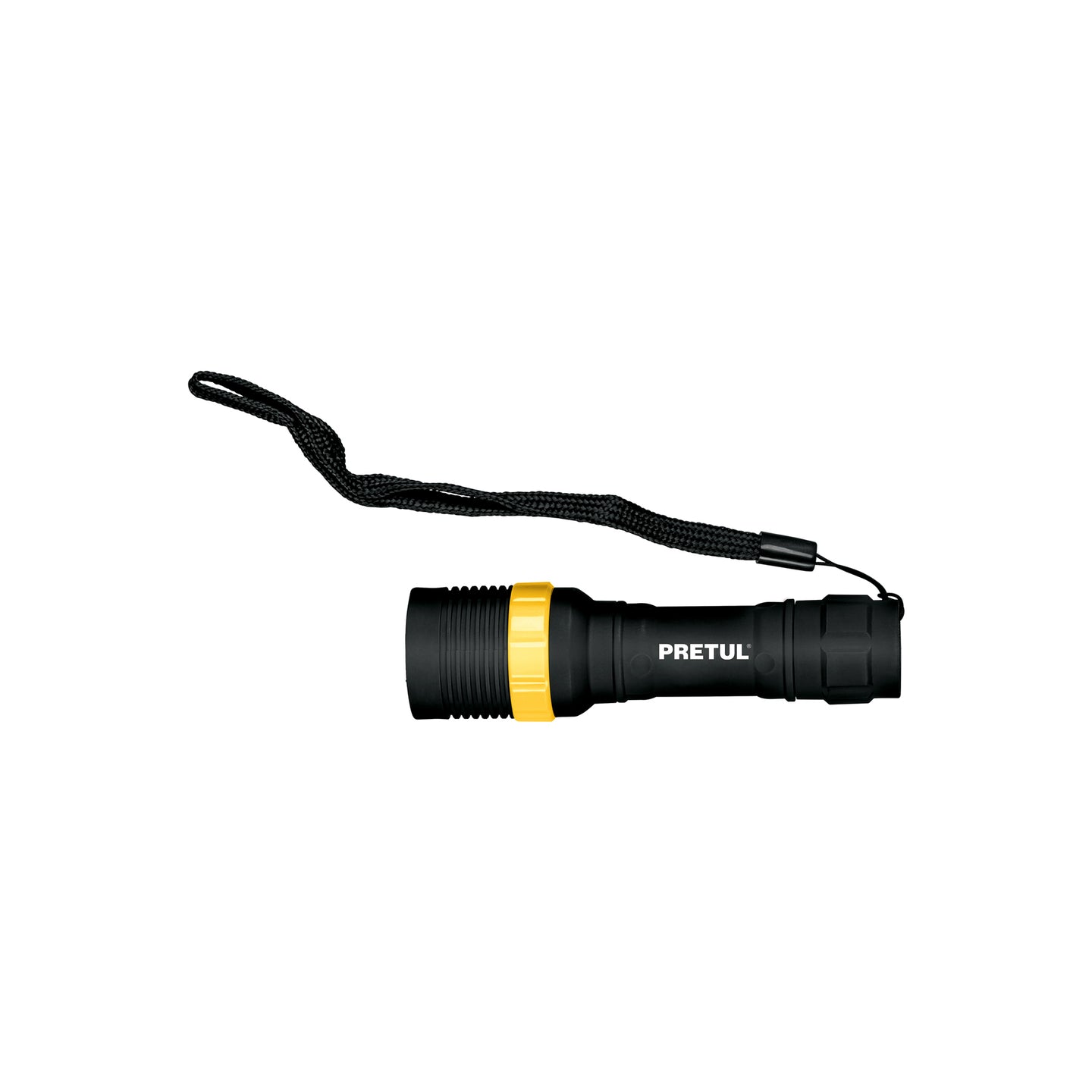 LIPLA-40P Linterna plástica 1 LED 40 lm de 1 pila AA, PRETUL