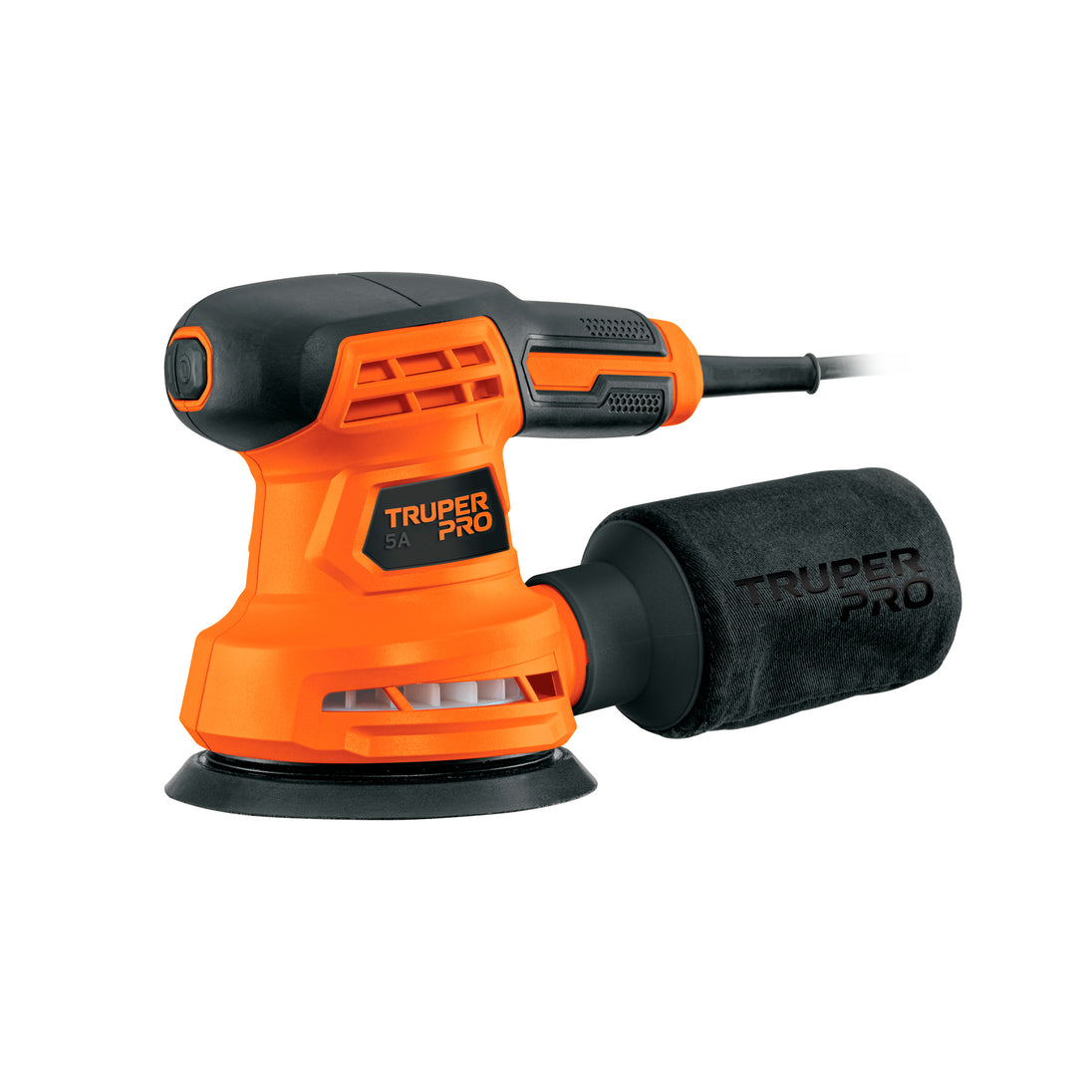 LIRO-5A2 Lijadora roto orbital 5", 260W, TRUPER PRO