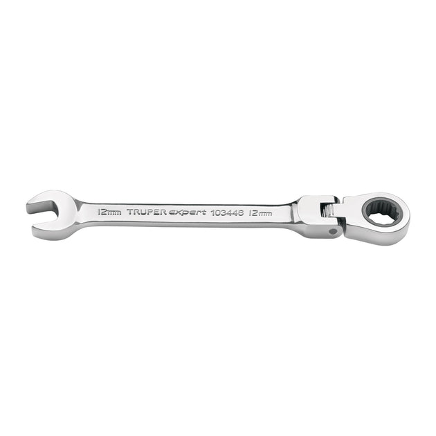 LL-2012MXF Llave combinada con matraca 12 mm flexible, Expert