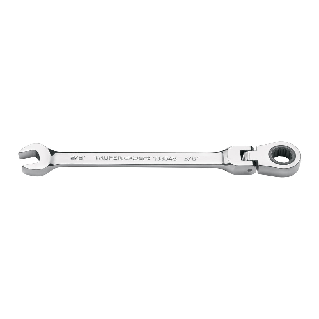 LL-2012XF Llave combinada con matraca 3/8" flexible, Expert