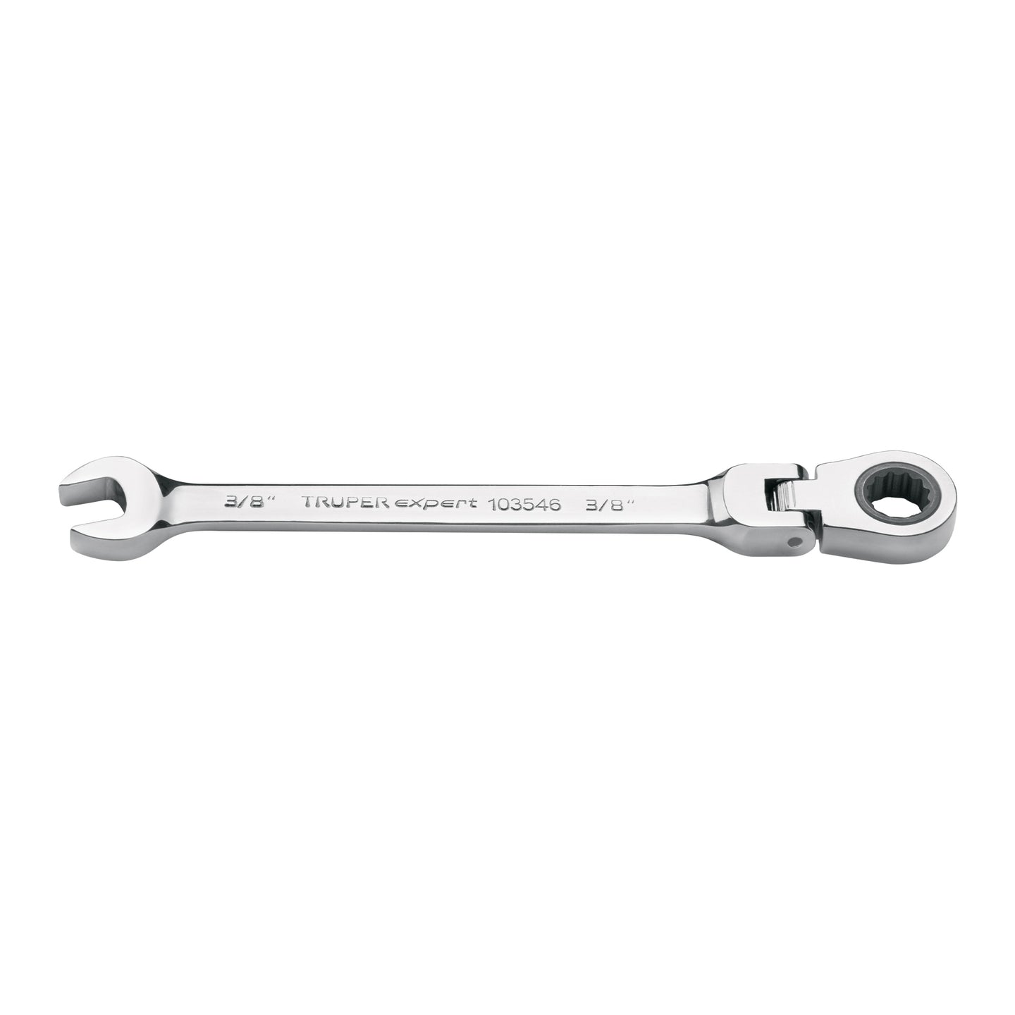 LL-2012XF Llave combinada con matraca 3/8" flexible, Expert