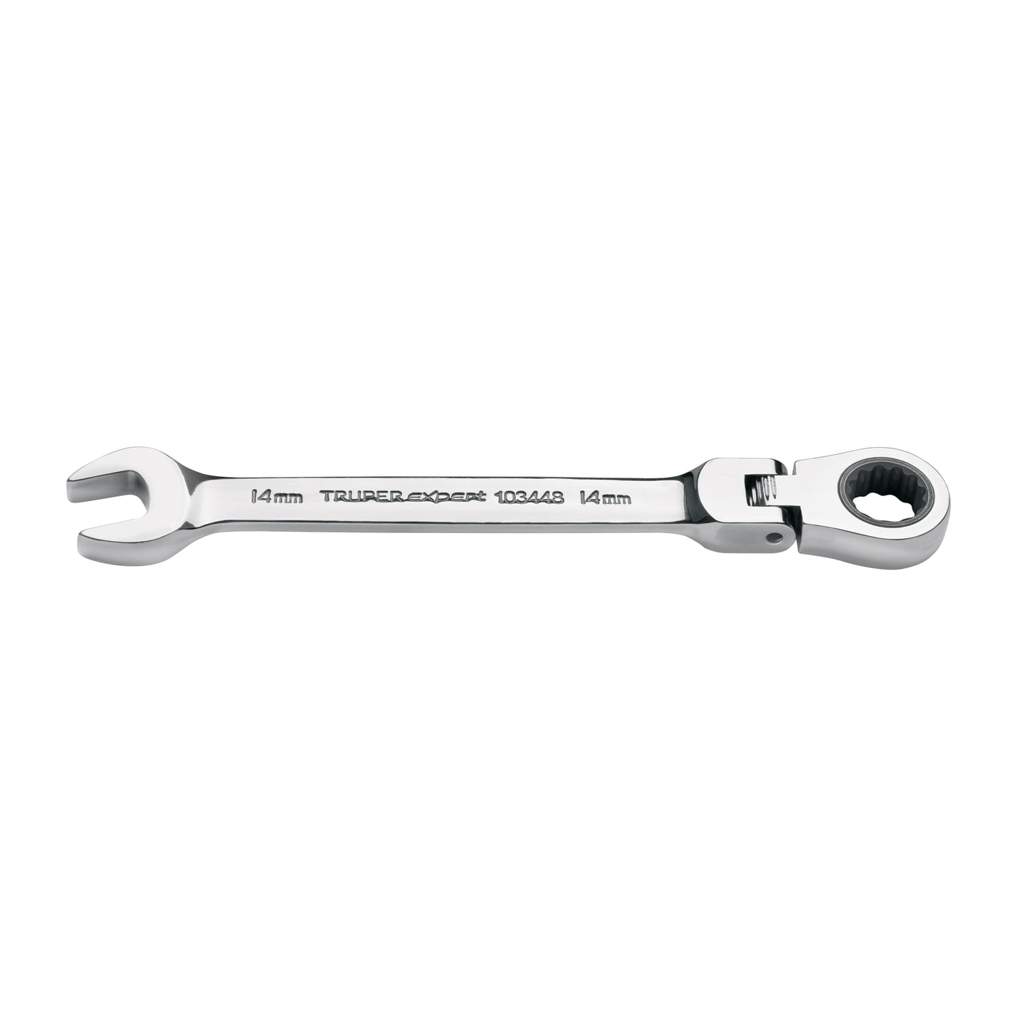 LL-2014MXF Llave combinada con matraca 14 mm flexible, Expert