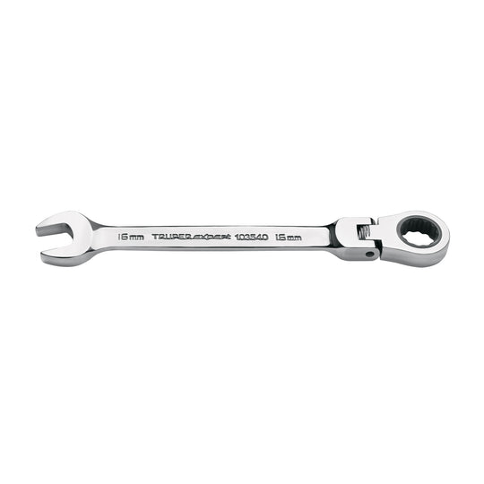 LL-2016MXF Llave combinada con matraca 16 mm flexible, Expert