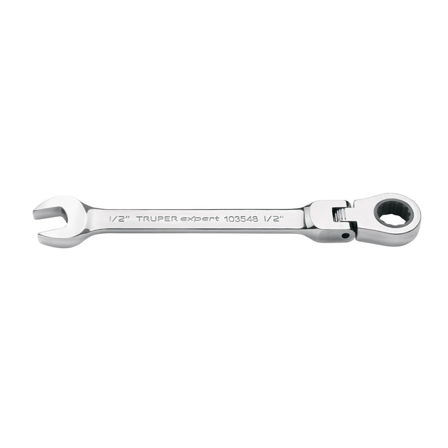 LL-2016XF Llave combinada con matraca 1/2" flexible, Expert