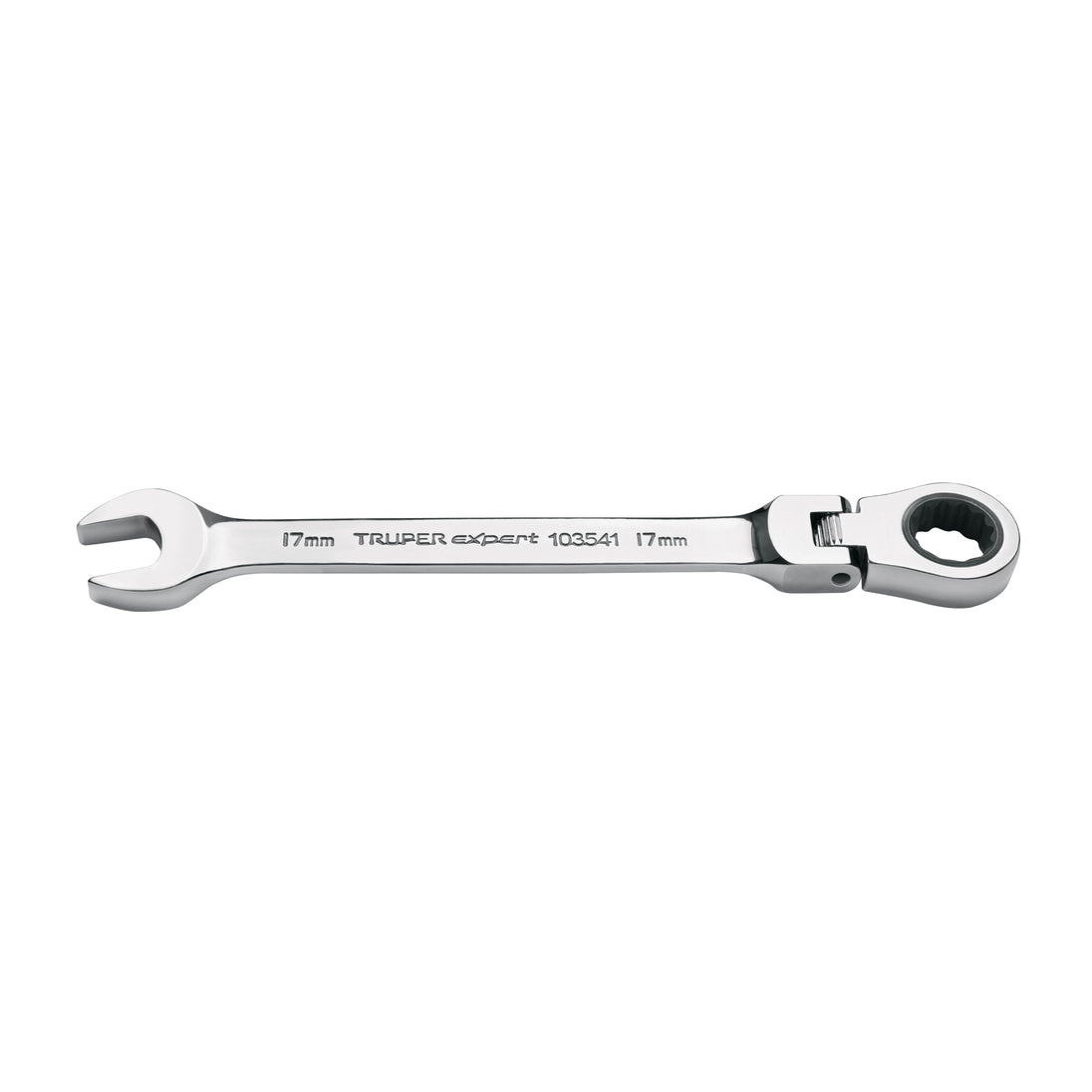 LL-2017MXF Llave combinada con matraca 17 mm flexible, Expert