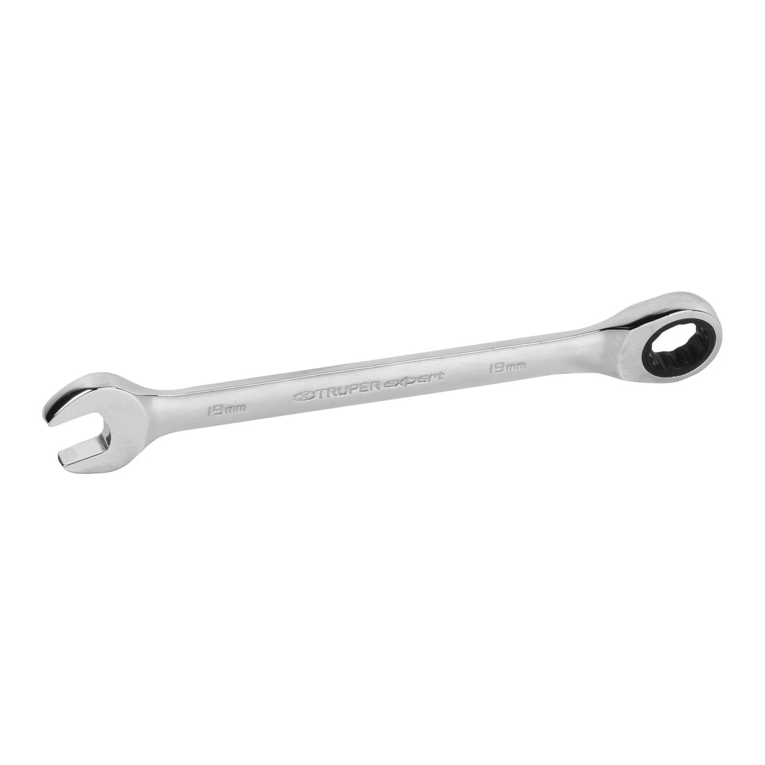 LL-2019MX Llave combinada con matraca 19 mm x 237 mm largo, Expert