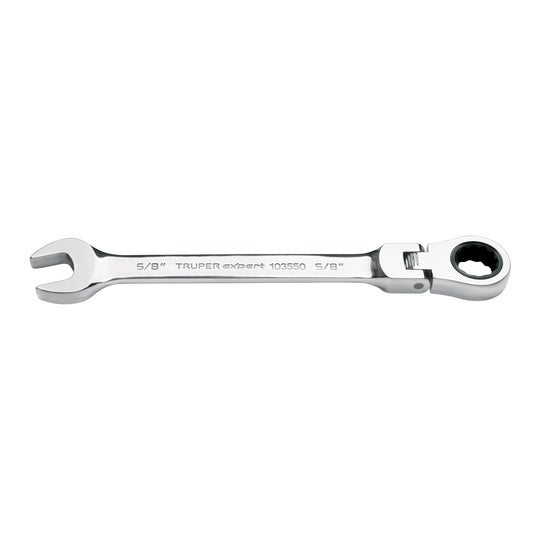 LL-2020XF Llave combinada con matraca 5/8" flexible, Expert