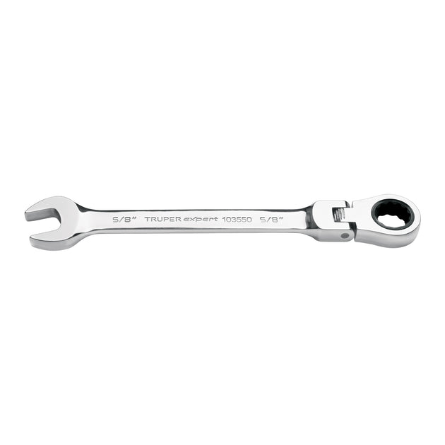 LL-2020XF Llave combinada con matraca 5/8" flexible, Expert