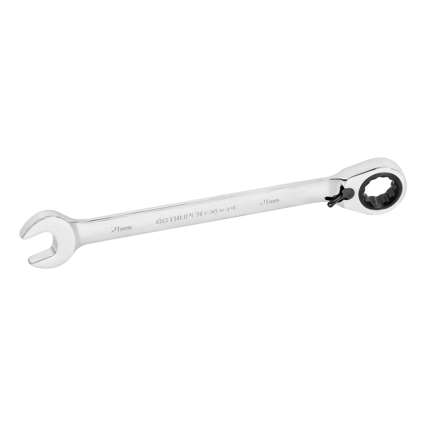 LL-2021MXR Llave combinada matraca reversible 21mmx288 mm largo, Expert