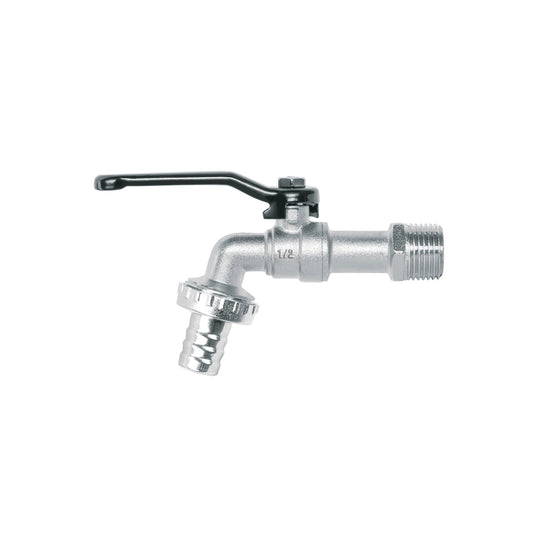 LL-21P Llave de esfera, 1/2" de zinc, PRETUL