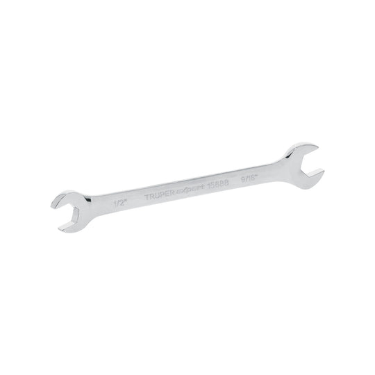 LL-3026 Llave española, 1/2 x 9/16" x 181 mm de largo, Truper Expert