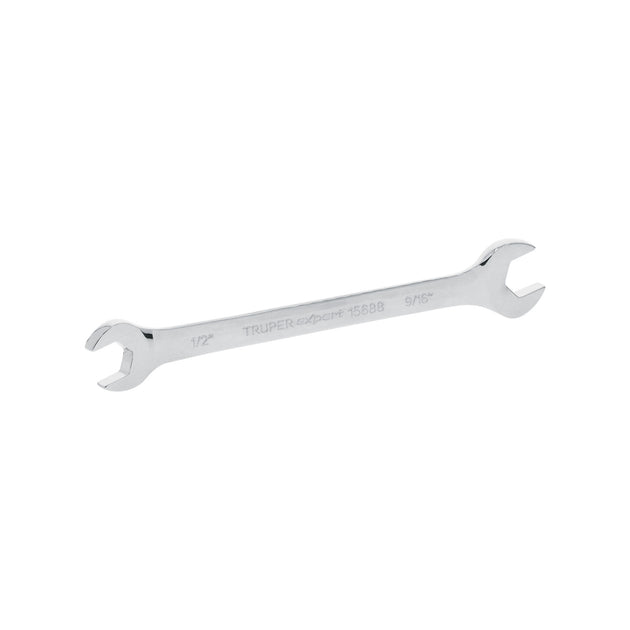 LL-3026 Llave española, 1/2 x 9/16" x 181 mm de largo, Truper Expert