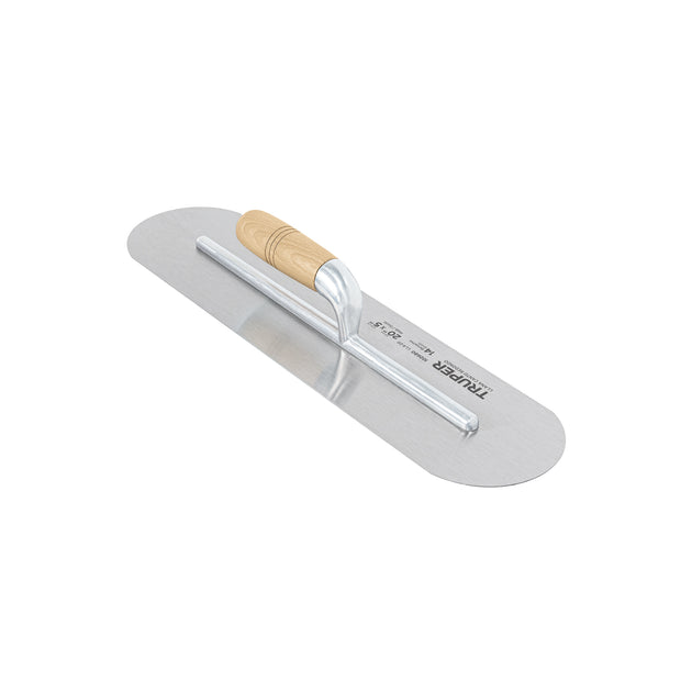 LLA-20 Llana canto redondo 20" x 5" con mango de madera, Truper