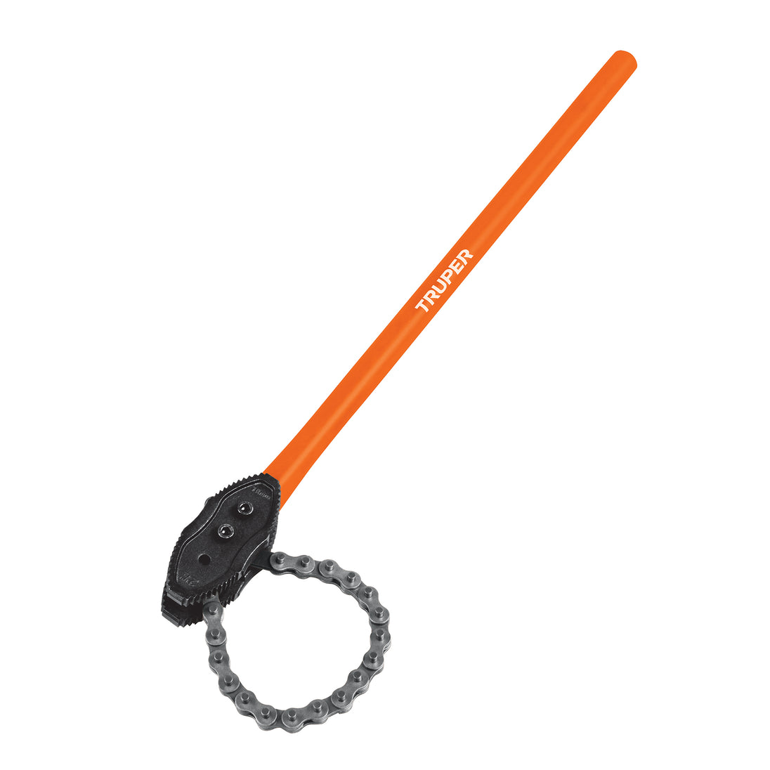 LLC-802 Llave de cadena tipo caimán uso pesado, mango de 28", Truper