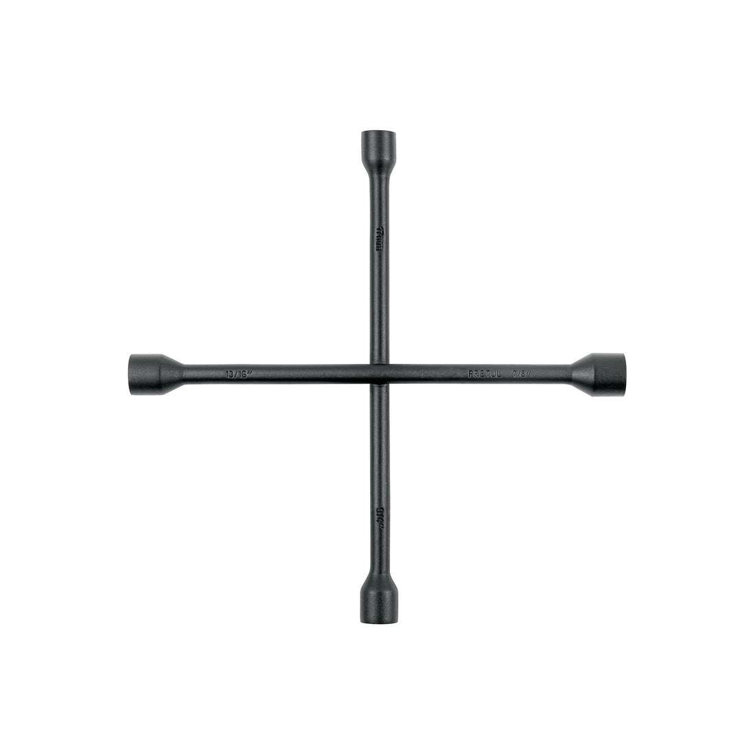 LLCR-14P Llave de cruz 14", acabado negro mate, PRETUL