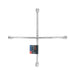 Llave de Cruz 4 Bocas Truper LLCR-183M | 17, 19, 22 mm y 13/16"