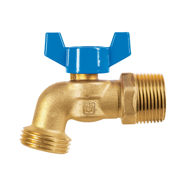 LLE-151L Llave de esfera de latón 3/4" con rosca para manguera, FOSET