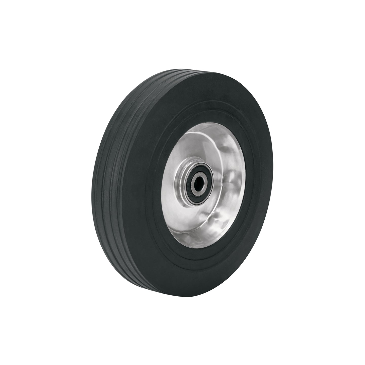LLH-10L Rueda de hule sólido 10" de alto desempeño, doble balero
