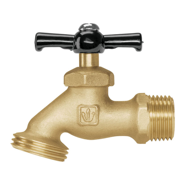 LLJ-100 Llave para manguera, latón, 100 gr, 1/2", Foset Basic