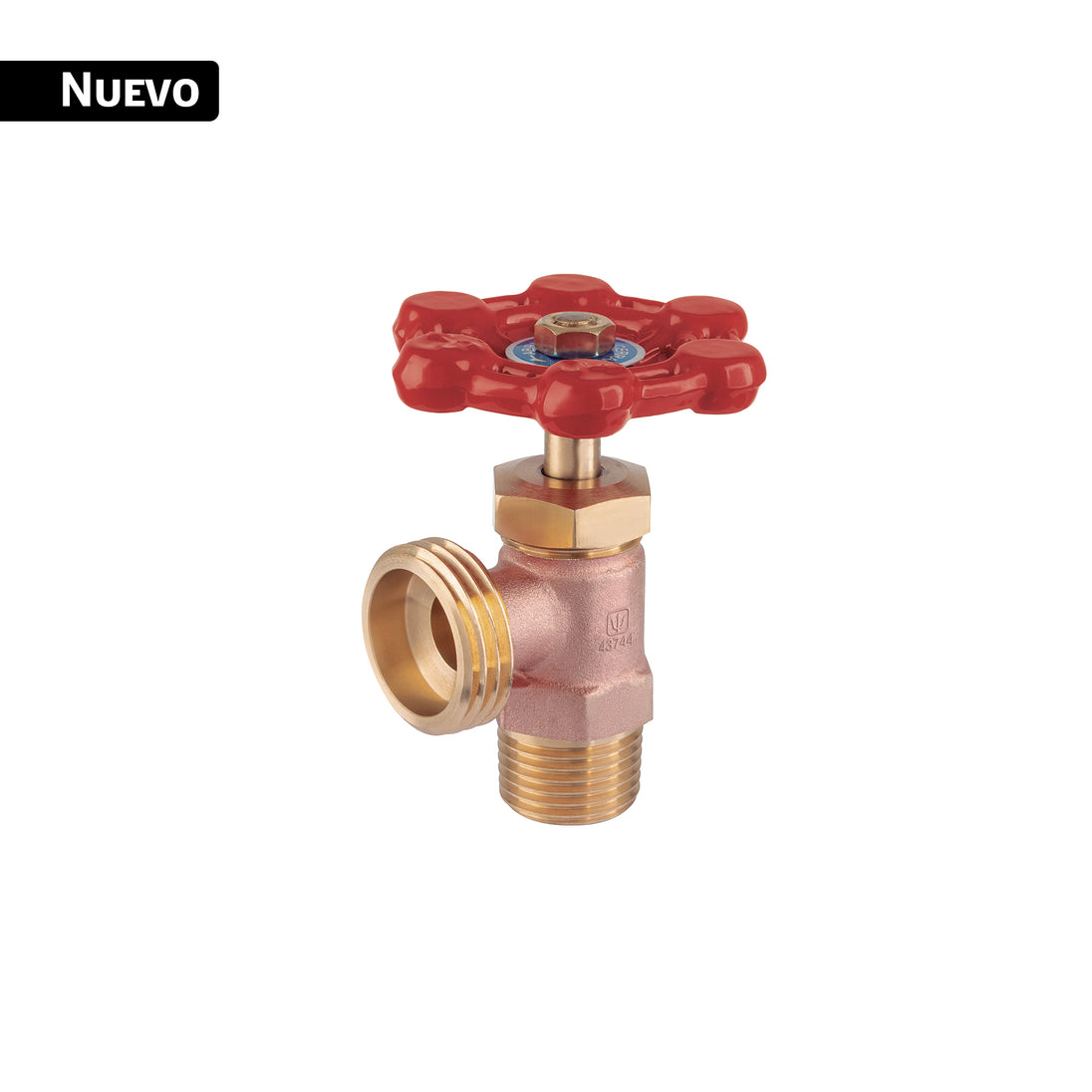 Llave Lavadora Angular Foset LLL-170C Agua Caliente 3/4" Latón
