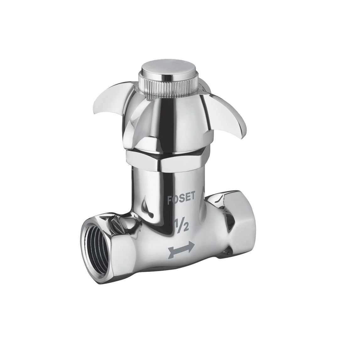 Llave Mingitorio Automática Foset LLM-10 1/2" Latón Cromado