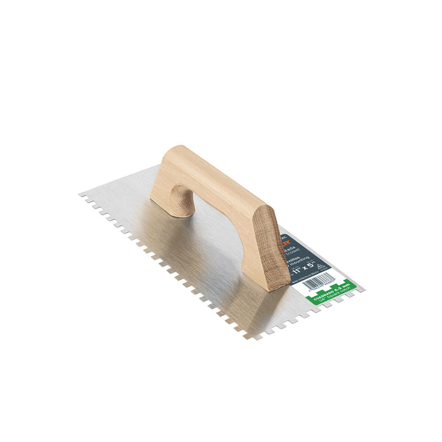 LLM-2C Llana 11" dentado cuadrado 1/4", tipo español, mango madera