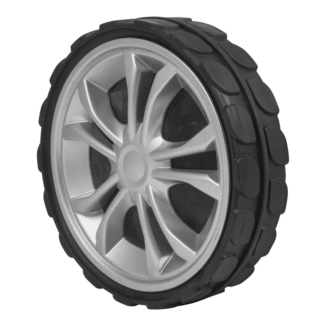 LLP-8-1 Ensamble de rueda y llanta delantera, 8", Truper