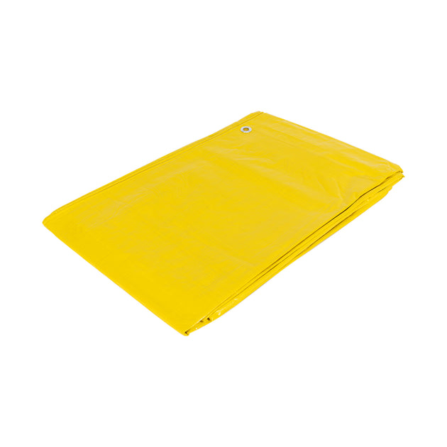 LP-35A Lona de polietileno 3 x 5 m, amarilla, 110 g/m2, PRETUL