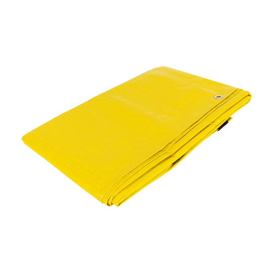 LP-36A Lona de polietileno 3 x 6 m, amarilla, 110 g/m2, PRETUL