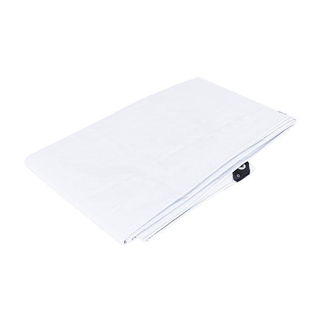 LP-44B Lona de polietileno 4 x 4 m, blanca, 110 g/m2, PRETUL