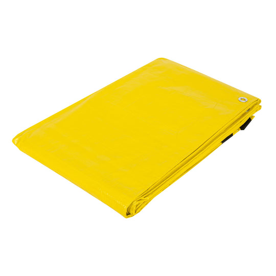 LP-45A Lona de polietileno 4 x 5 m, amarilla, 110 g/m2, PRETUL