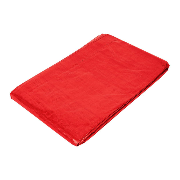 LP-45R Lona de polietileno 4 x 5 m, roja, 110 g/m2, PRETUL