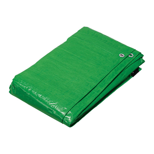 LP-56V Lona de polietileno 5 x 6 m, verde, 110 g/m2, PRETUL