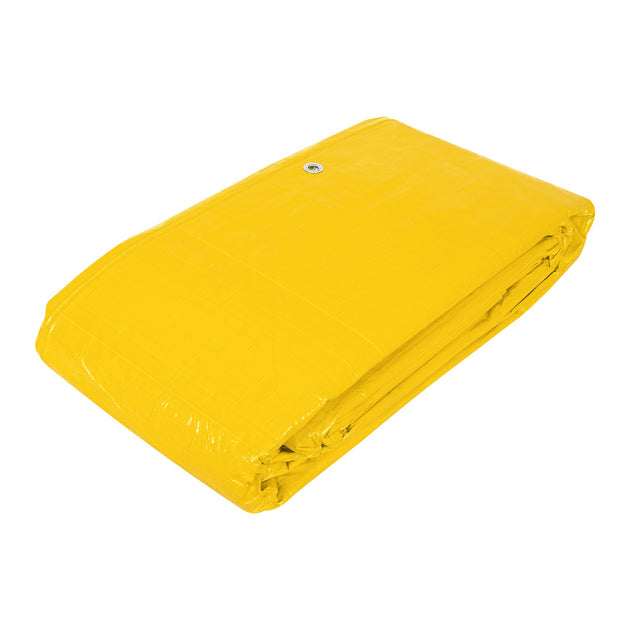 LP-612A Lona de polietileno 6 x 12 m, amarilla, 110 g/m2, PRETUL